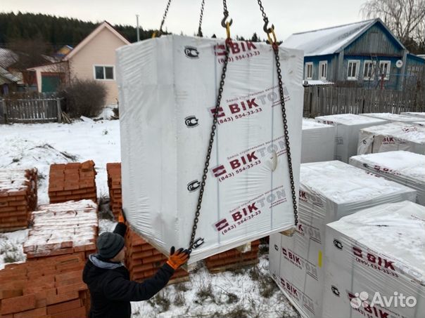 Газобетон блоки плотностью D500