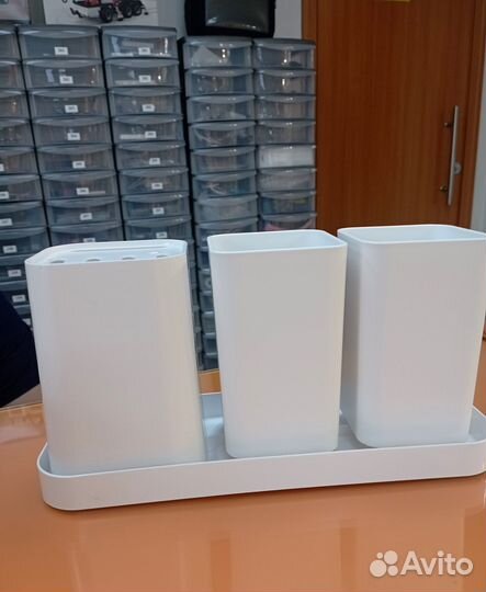 Держатель для зубных щеток и стаканчиков Full Grid