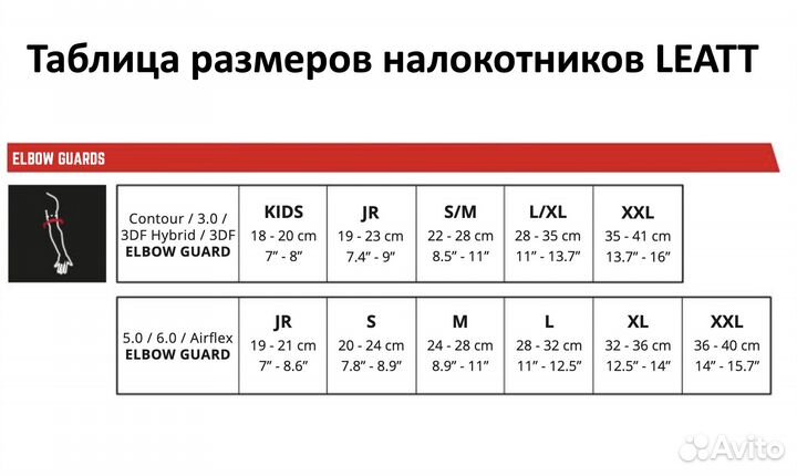 Налокотники детские Leatt 3DF 5.0