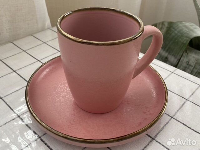 Чашка с блюдцем / чайная пара / чайный сервиз