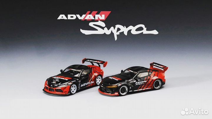 Mini Gt Toyota Supra Advan