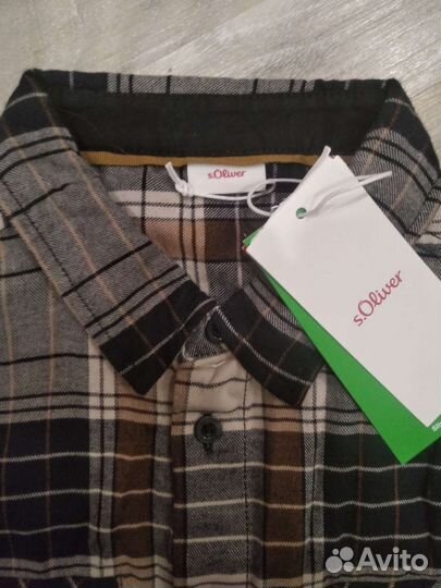 Рубашка на мальчика 160