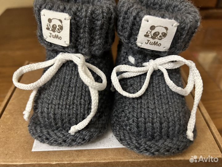 Новые пинетки 0-3 мес раз.14-16