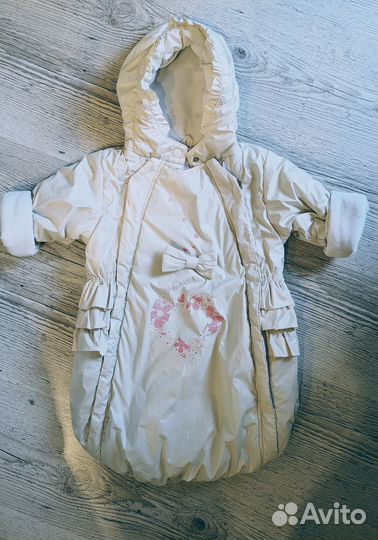 Комбинезон конверт для девочки 62-68