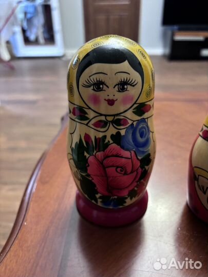 Матрешка 7 кукол хохломская роспись