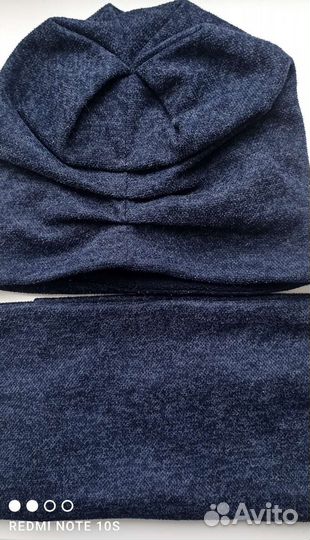 Комплект шапки и снуд