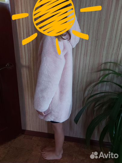 Шуба чебурашка для девочки