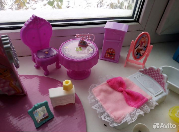 Замок принцессы+питомцы