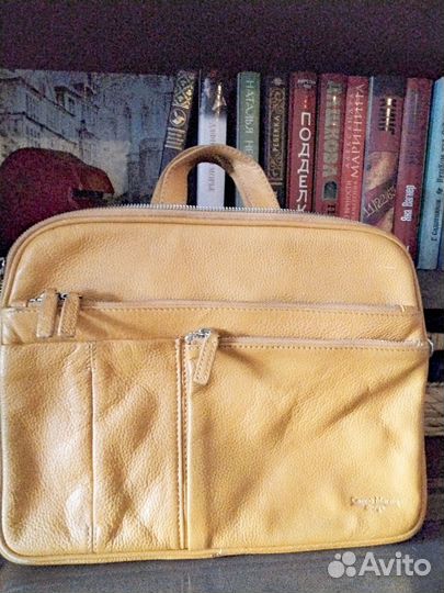 Сумка для документов натуральная кожа