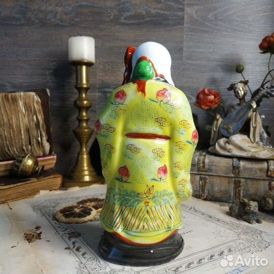 Антиквариат из Европы. Статуэтка китайский старец