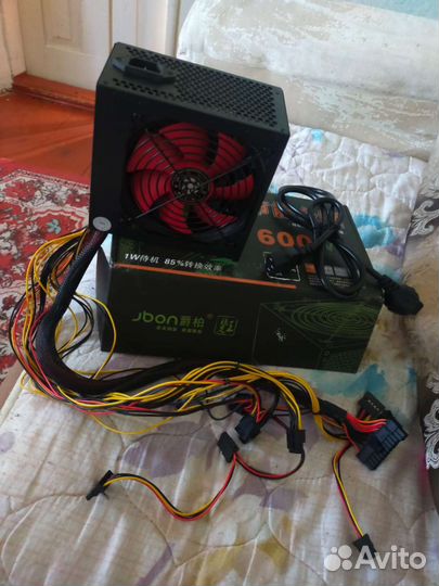 Блок питания компьютера Power supply 600w