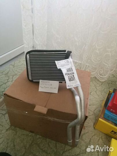 Продаю радиатор отопителя салона для ford fusion,f