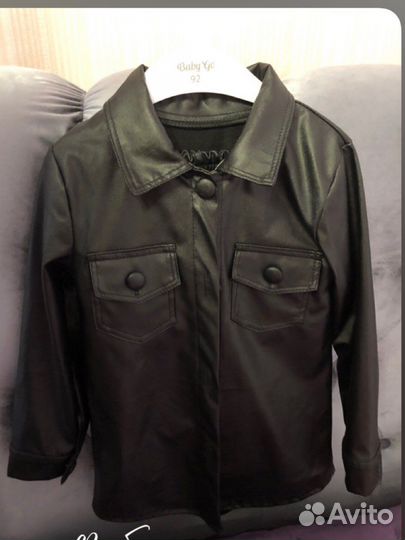 Кожаная рубашка