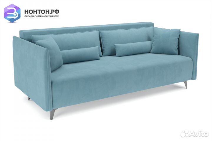 Диван тик-так Майами голубой