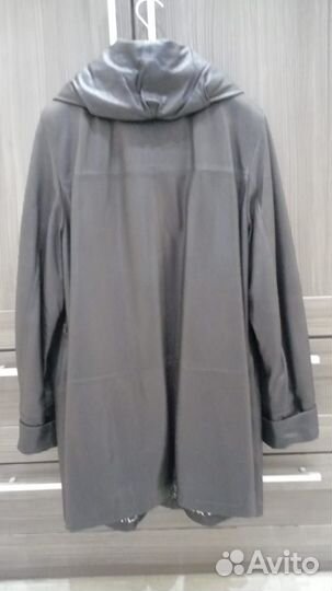 Полупальто женское натуральная кожа