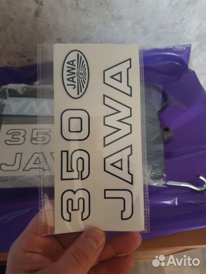 Наклейки ява 638 634 бак и крышки