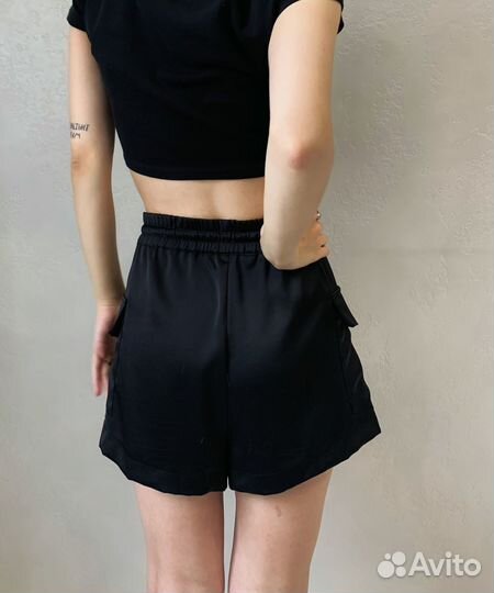 Чёрные шорты Zara S