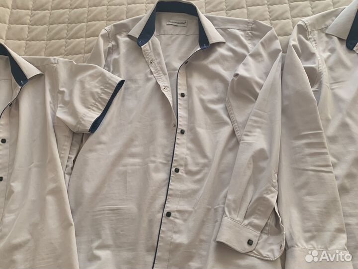 Рубашка белая школьная