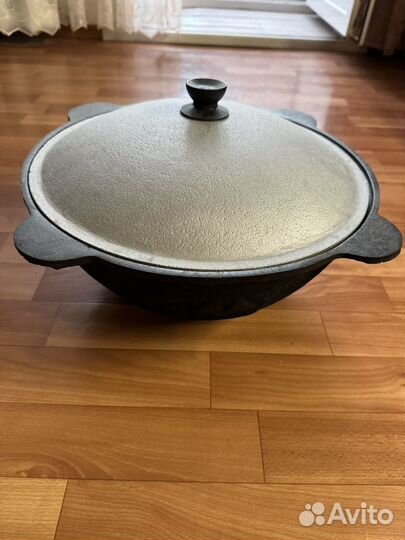 Казан чугунный 8 литров