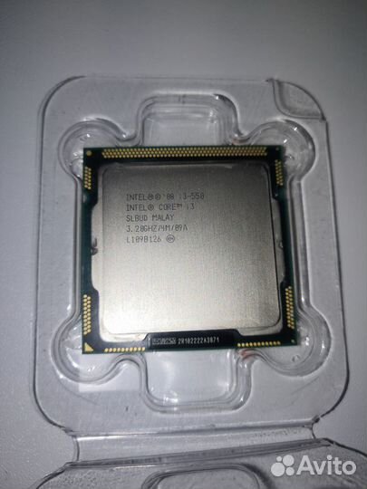 Процессор intel core i 3, 550