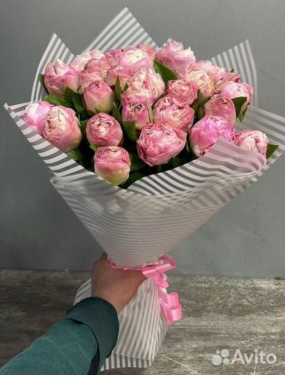 Пионы Букеты 101 Роза