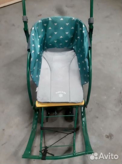 Детские санки с колесами