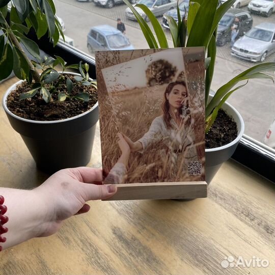 Витраж с вашим фото