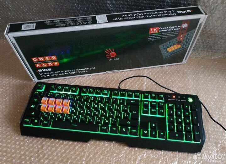 Игровая клавиатура a4tech Bloody B188