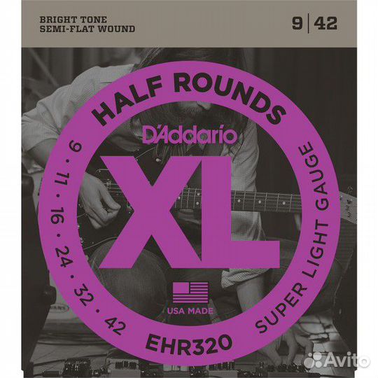 Струны для электрогитары D'Addario EHR320