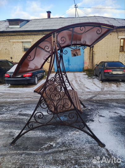 Садовые качели на заказ