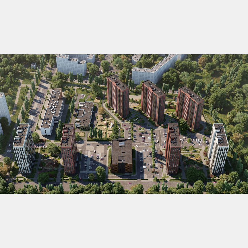 1-к. квартира, 41,3 м², 10/23 эт.