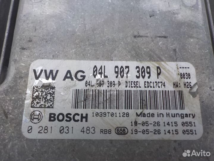 Блок управления двигателем Volkswagen Tiguan