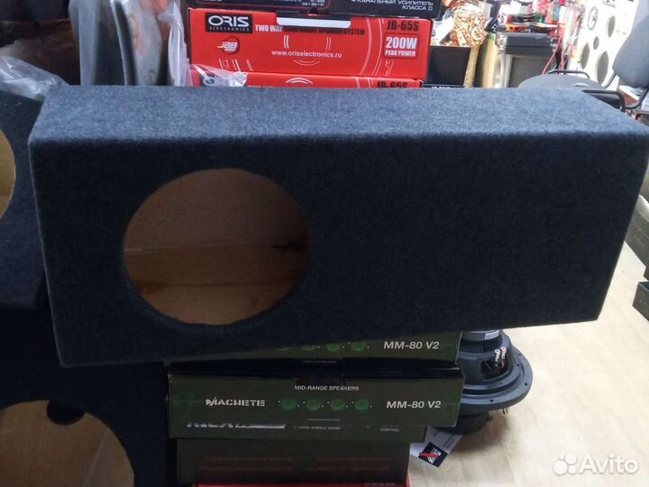 Короб для сабвуфера slimbox под 10