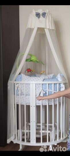 Детская кроватка трансформер 8в1