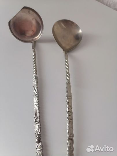 Столовые приборы мельхиор СССР