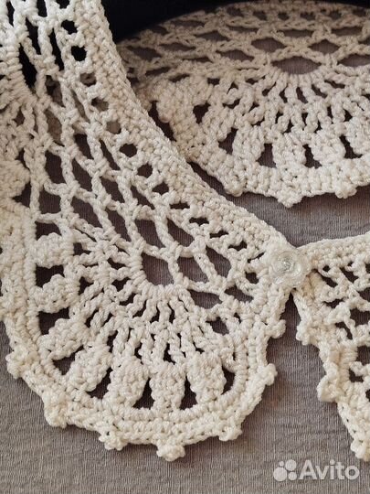 Воротник съемный белый