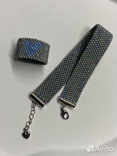 Браслет из бисера, украшения из японского бисера