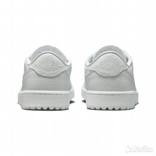 Кроссовки Air Jordan 1 Low Golf White Croc