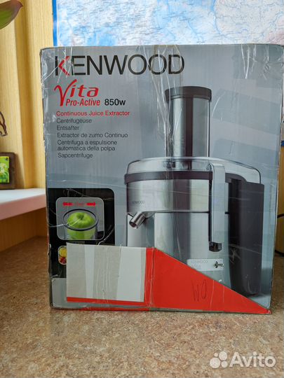 Соковыжималка kenwood vita pro-active 850W