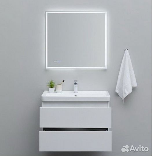 Мебель для ванной Aquanet Вега 80 белая