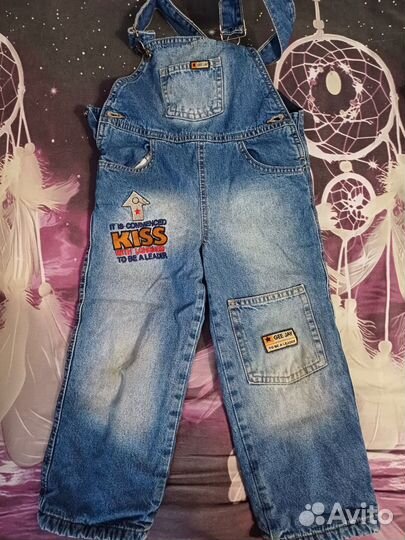 Джинсовый костюм для мальчика