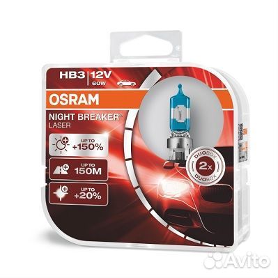 Галогенные лампы головного света Osram 9005nlhcb