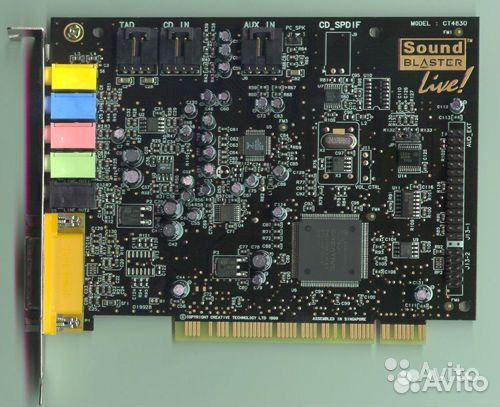 Creative Sound Blaster Live. (CT4830)