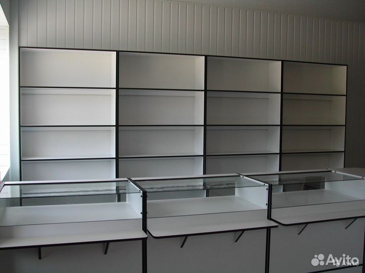 Комплект оборудования из лдсп (витрины, прилавки)