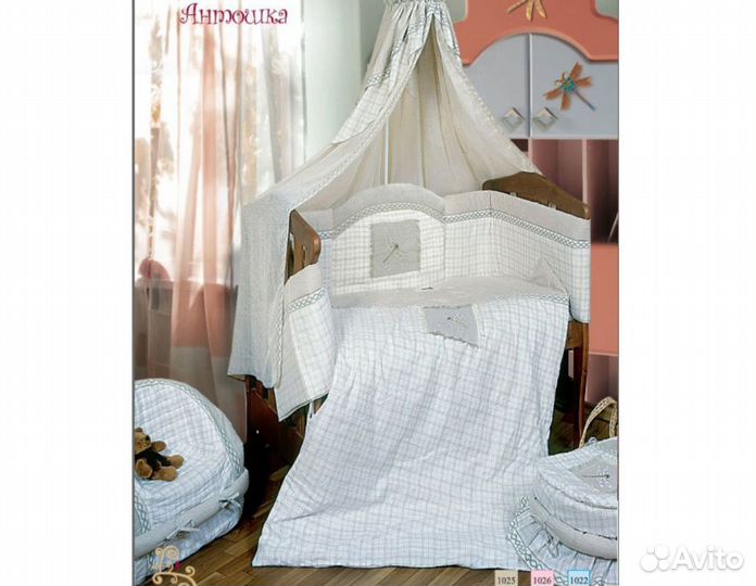 Комплект в детскую кроватку 7 предметов