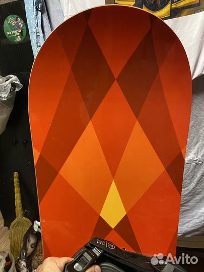 Сноуборд с креплениями (157) в идеале