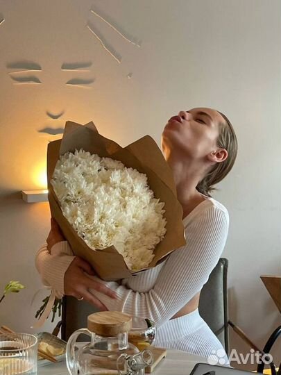 Хризантемы букет