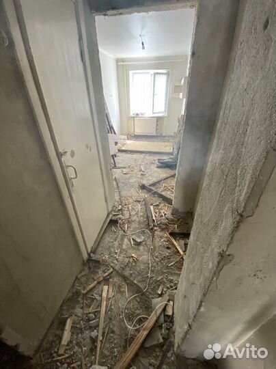 Демонтаж пола