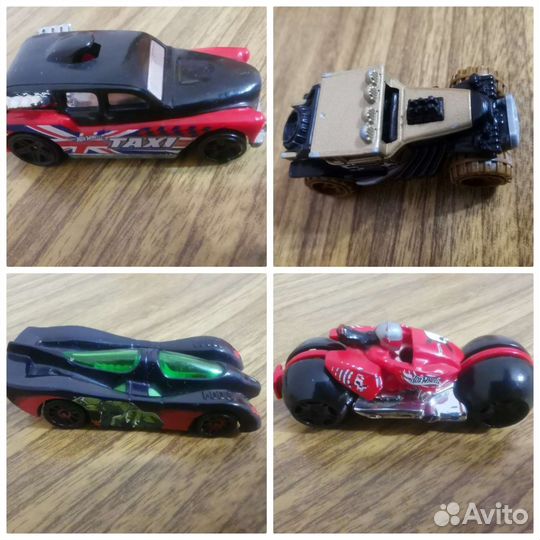 Машинки, мотоциклы, лодка