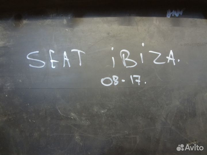 Спойлер бампера заднего seat ibiza